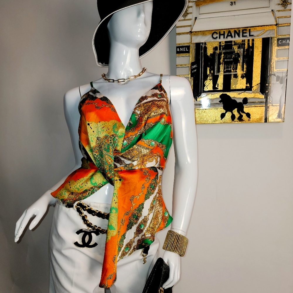 Banjul asymmetrical stunning top